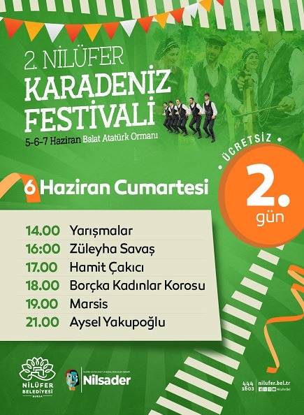 2. Nilüfer Karadeniz Festivali